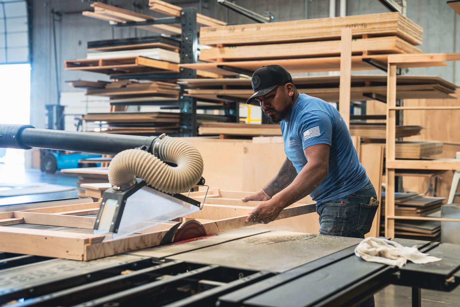 Precision cutting in the woodshop
