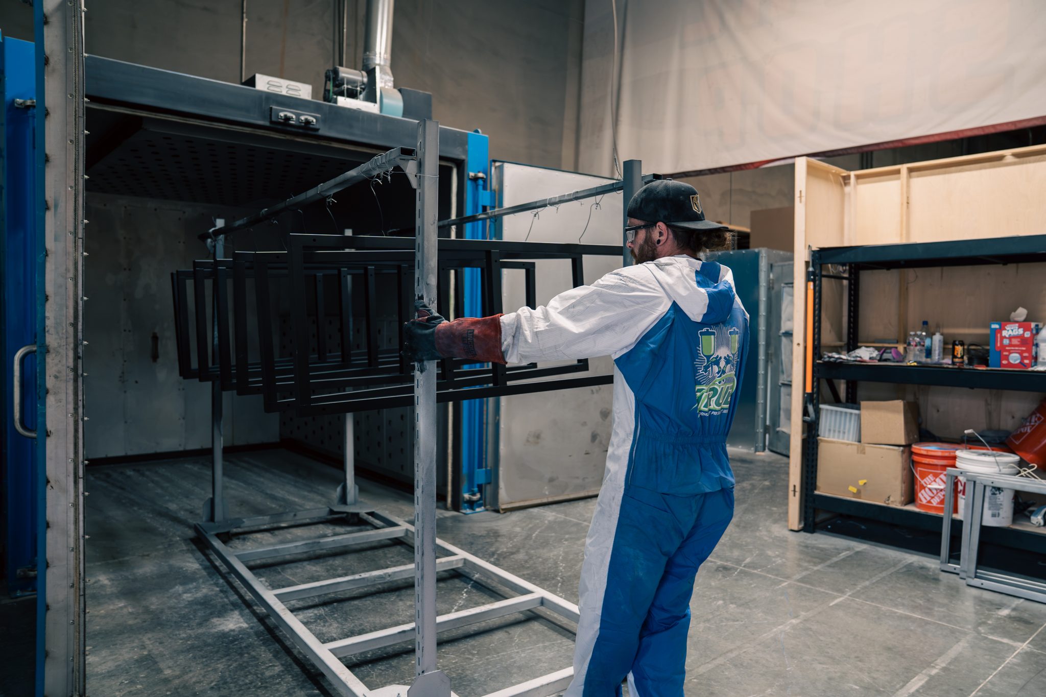Powder Coating by Steadfast Displays