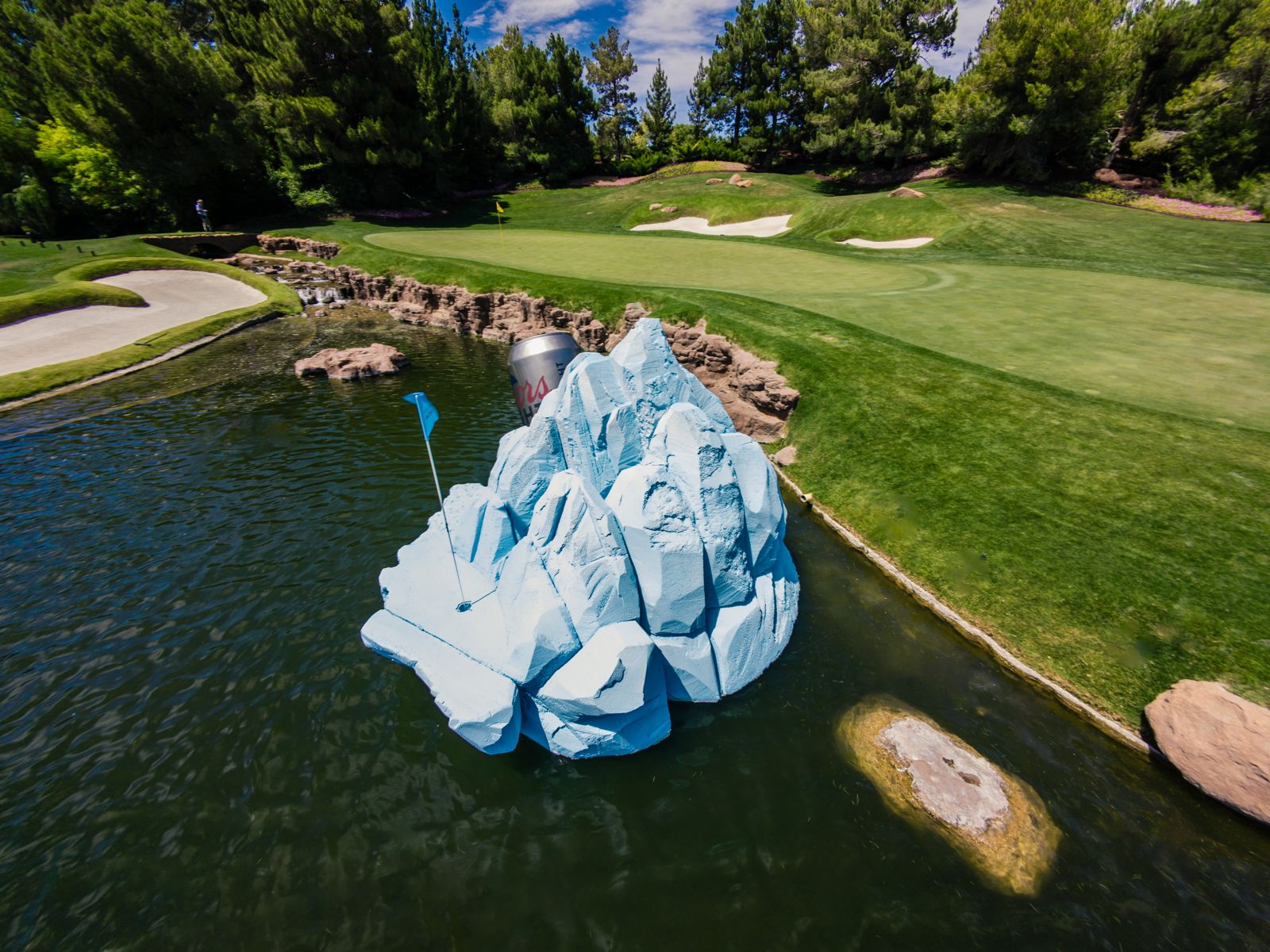 Coors Light Iceberg — FIG. 03 — ON THE POND