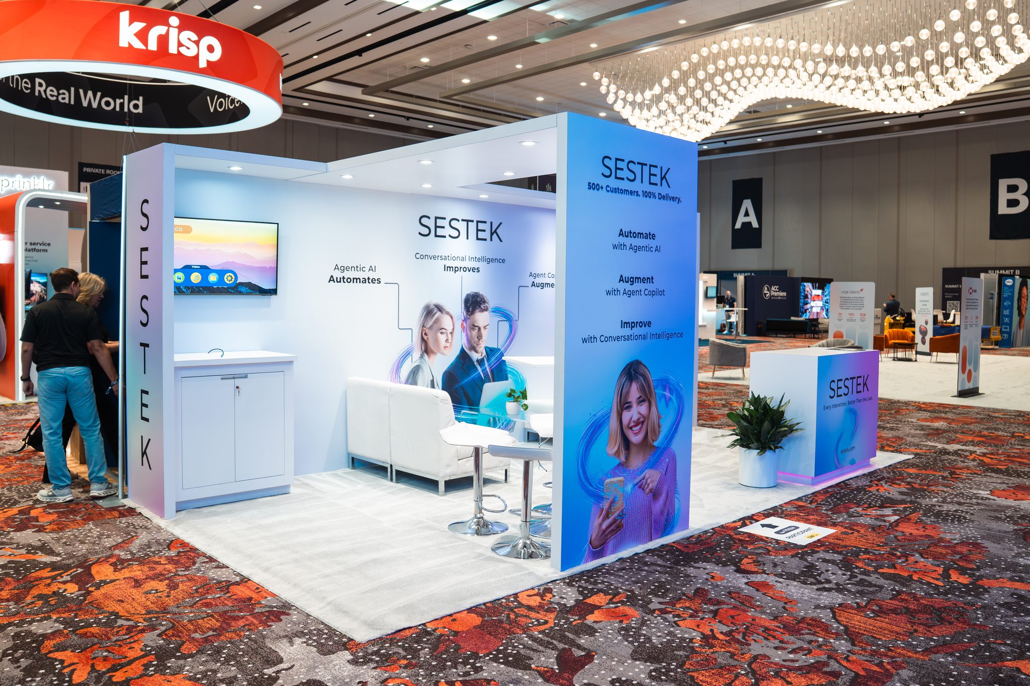 Sestek at CCW Vegas — FIG. 03 — CORNER VIEW