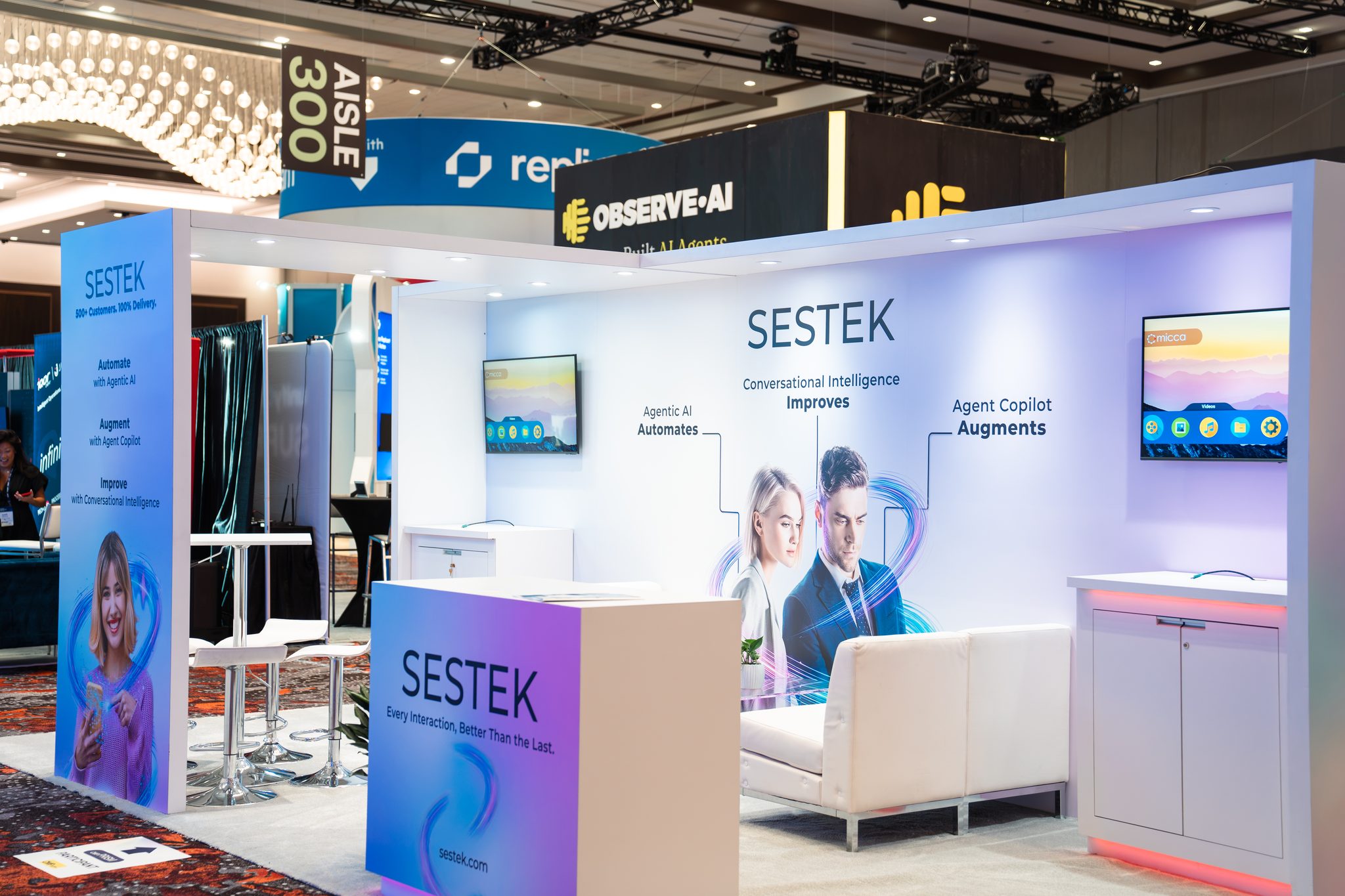 Sestek at CCW Vegas — detail