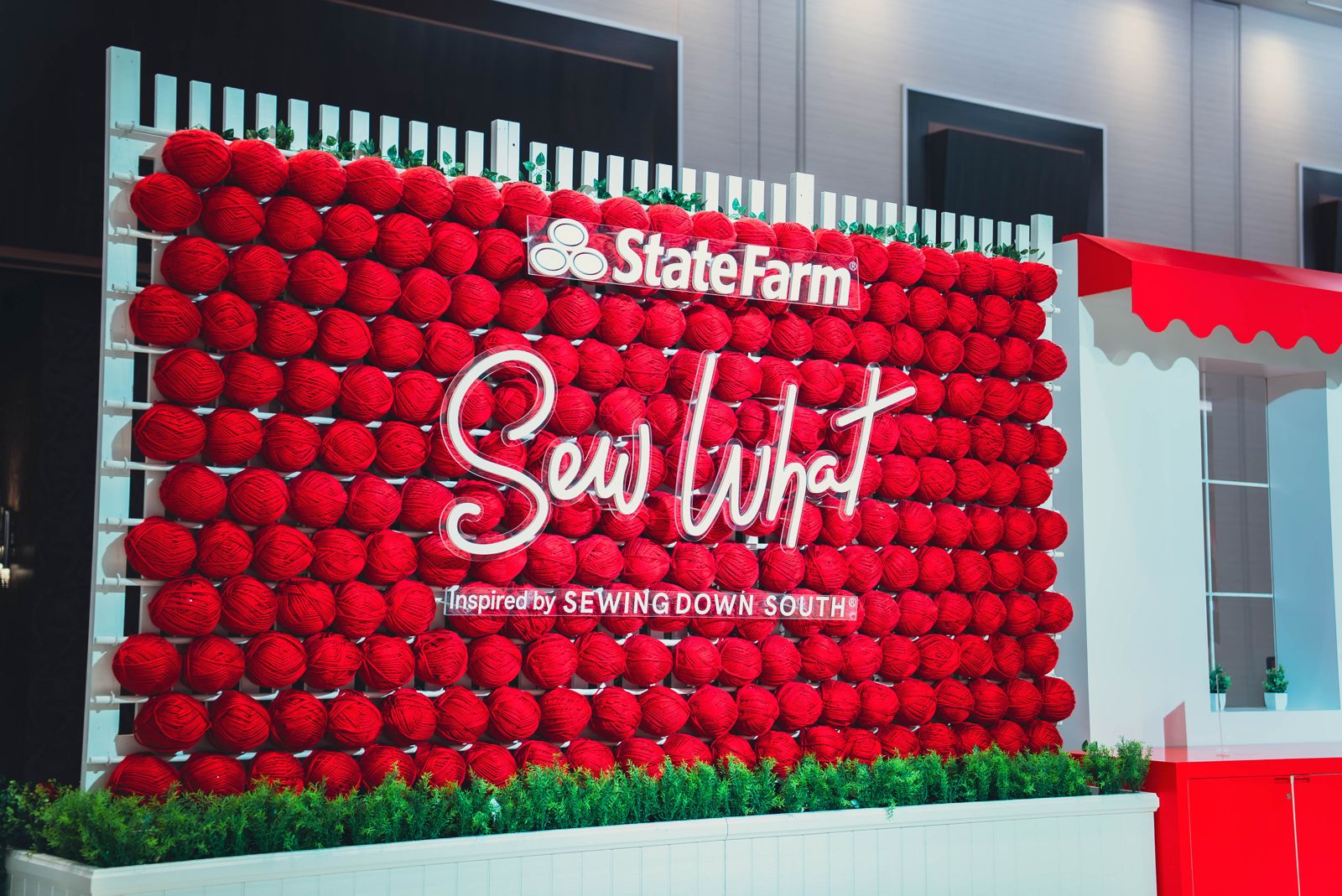 State Farm Bravohood — FIG. 05 — YARN WALL