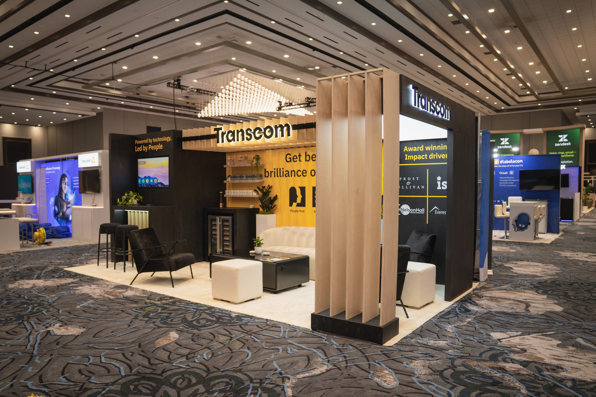 Transcom at CCW Vegas — FIG. 03 — CORNER VIEW