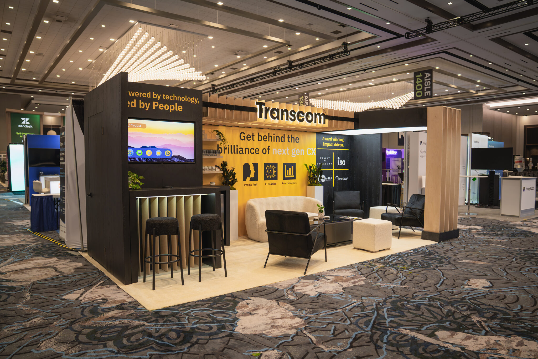 Transcom at CCW Vegas — FIG. 04 — AISLE 1400