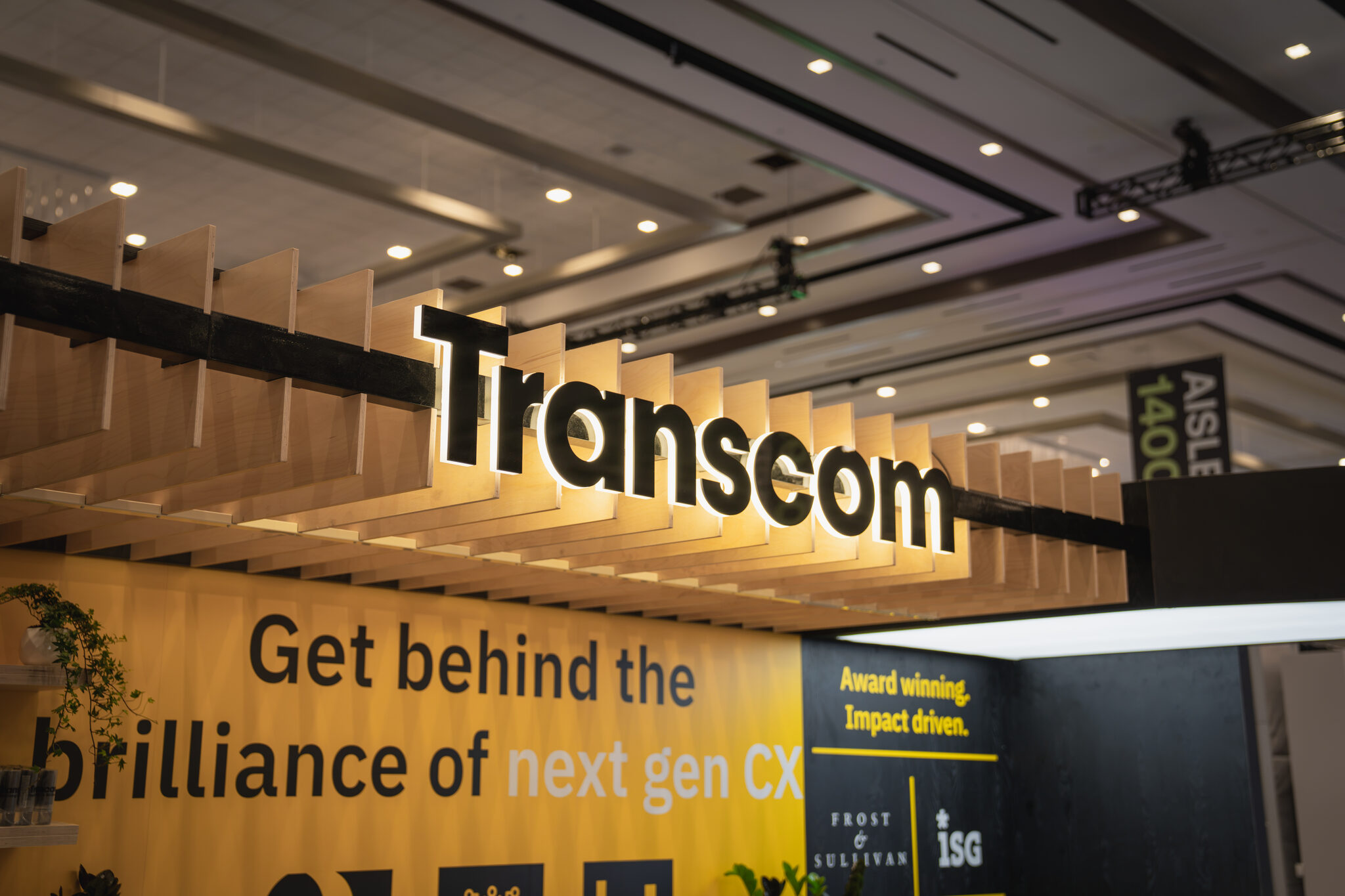 Transcom at CCW Vegas — detail