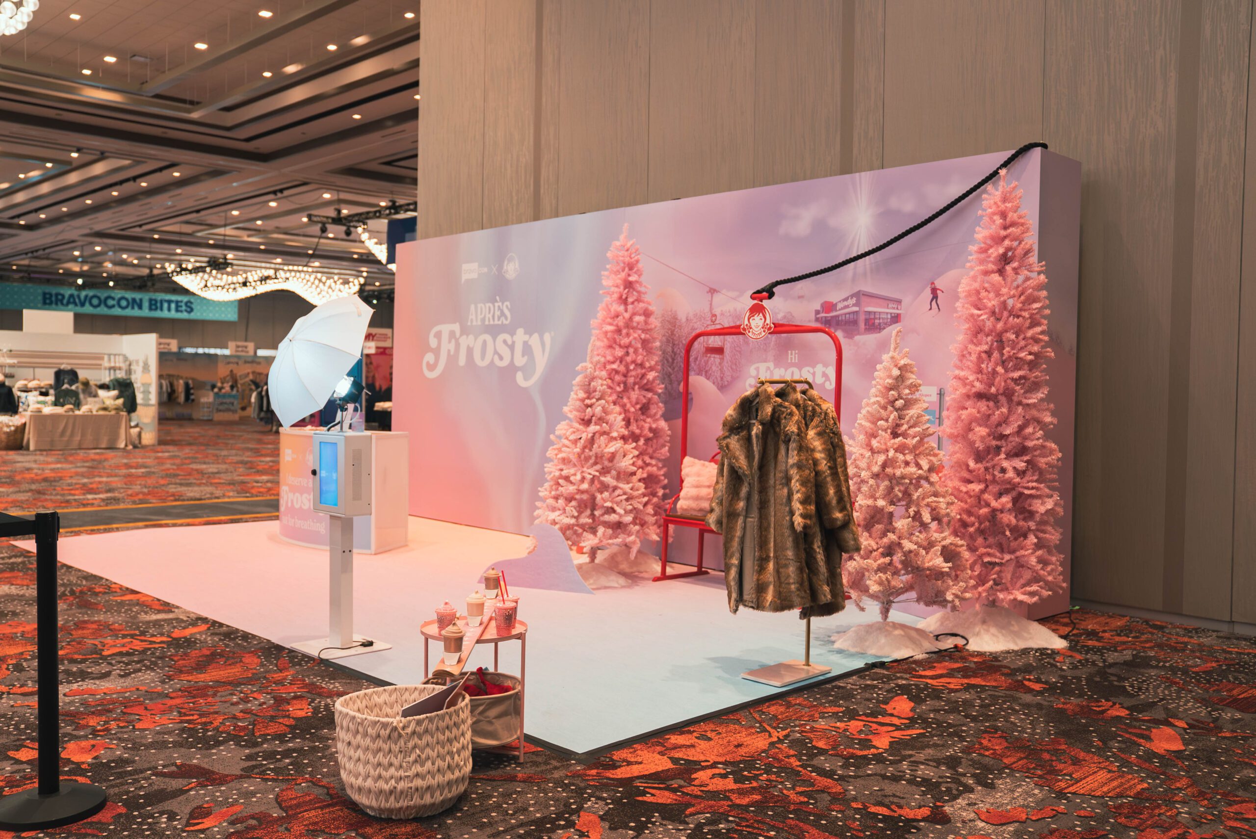 Wendy’s Après Frosty — Brand Activation by Steadfast Displays