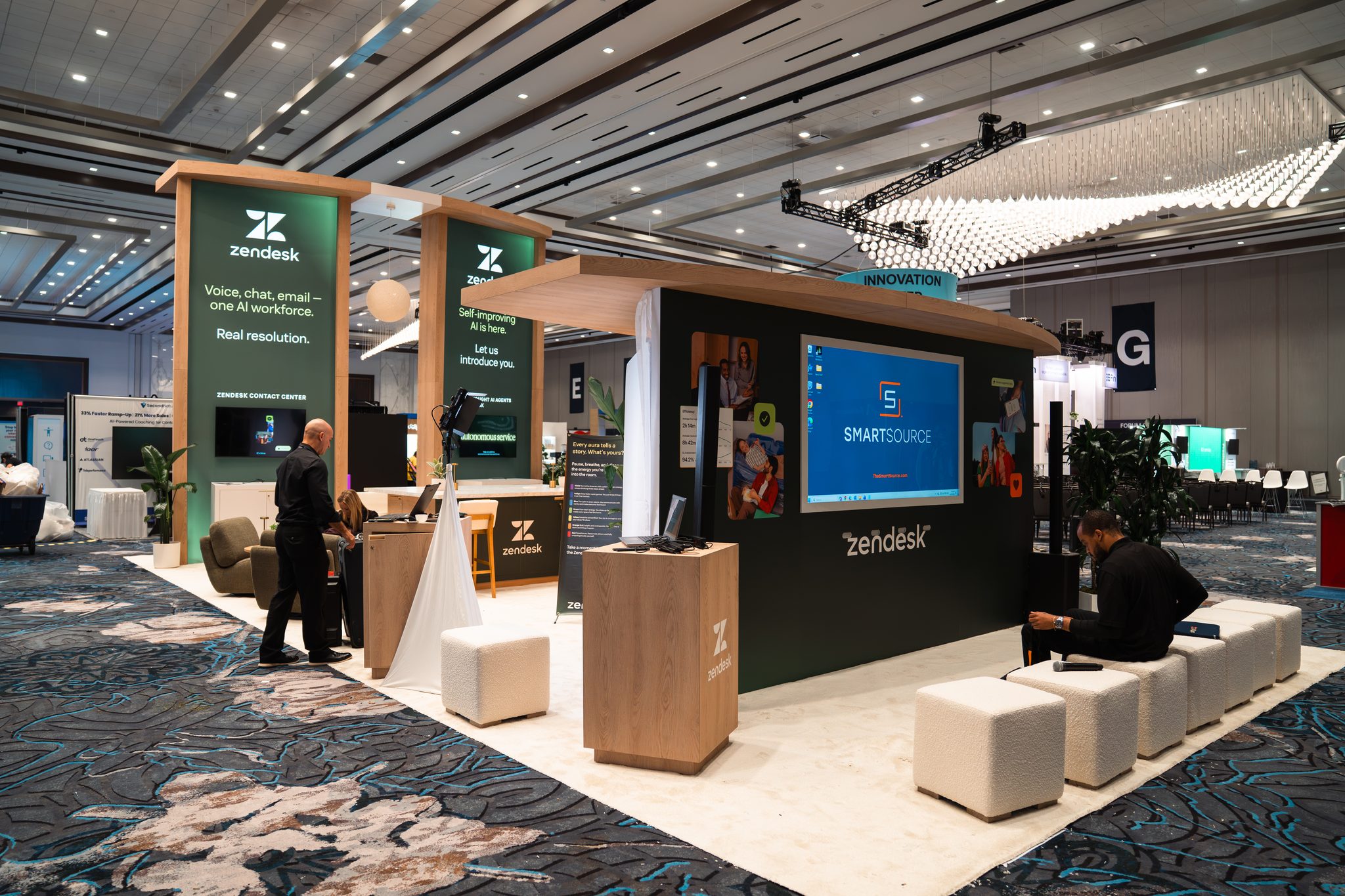 Zendesk at CCW Vegas — FIG. 03 — FRONT ELEVATION