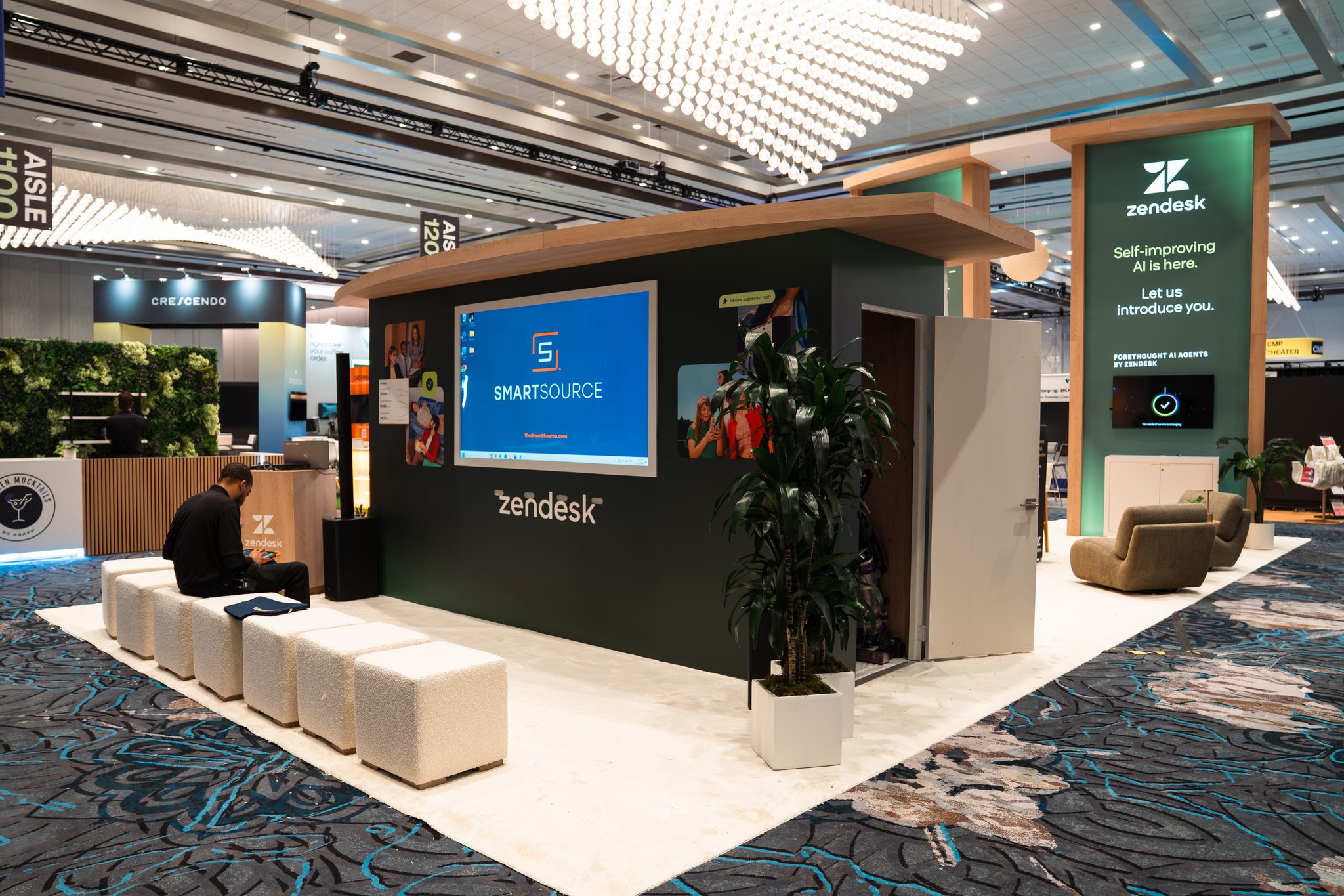 Zendesk at CCW Vegas — build detail